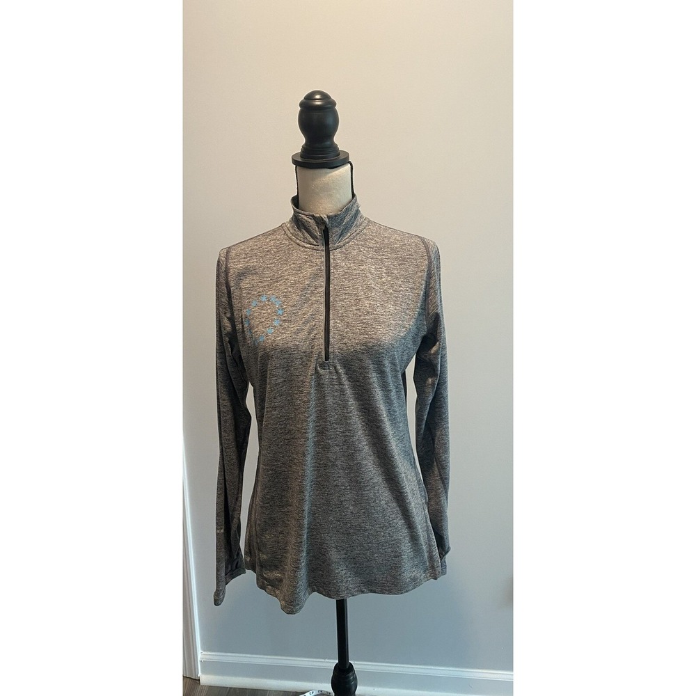 Nike 1/4 Zip Running Dri Fit Boston We run in Mass Pullover Women's size Medium
